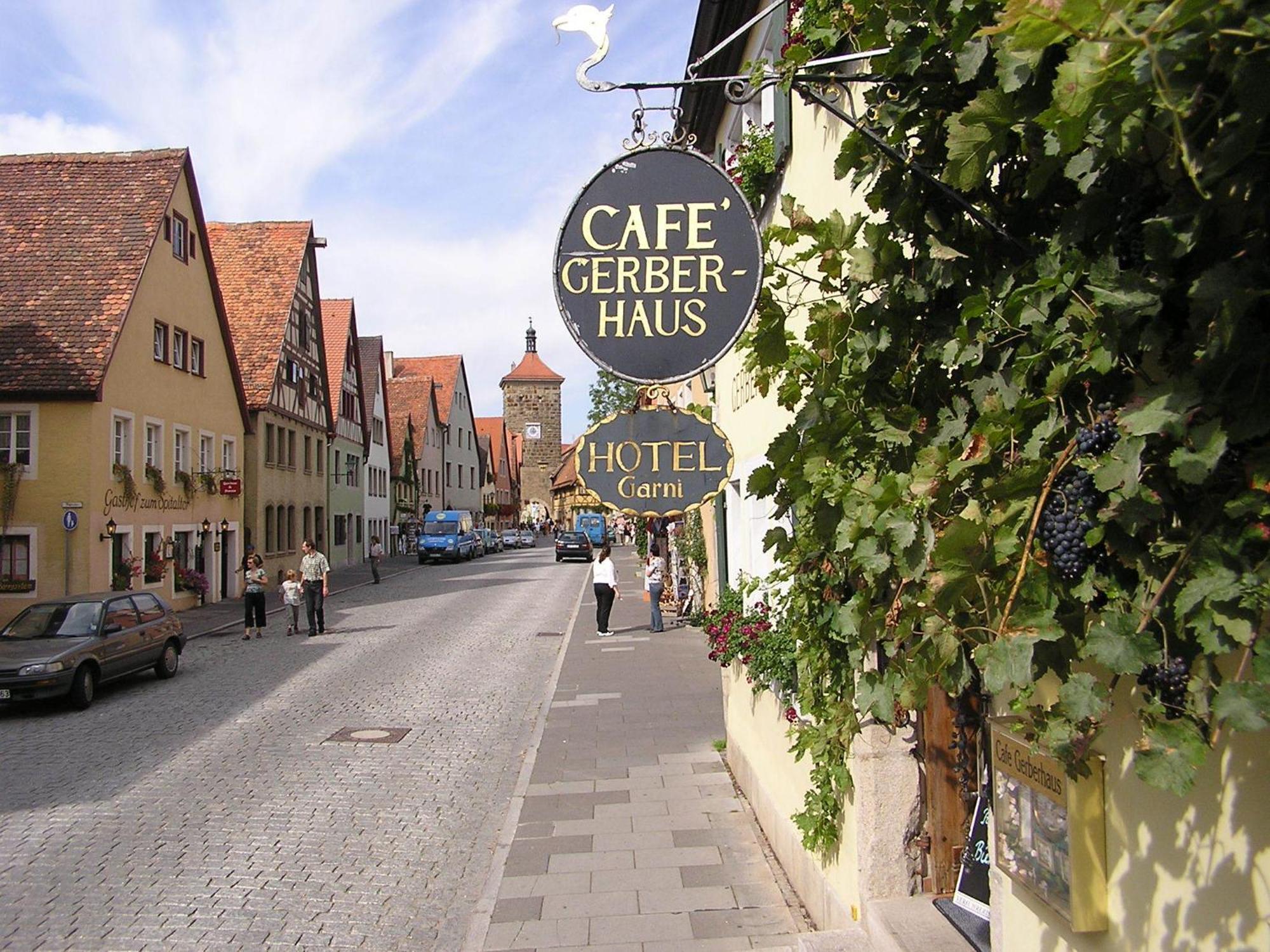 Hotel Gerberhaus Rothenburg ob der Tauber Exterior foto