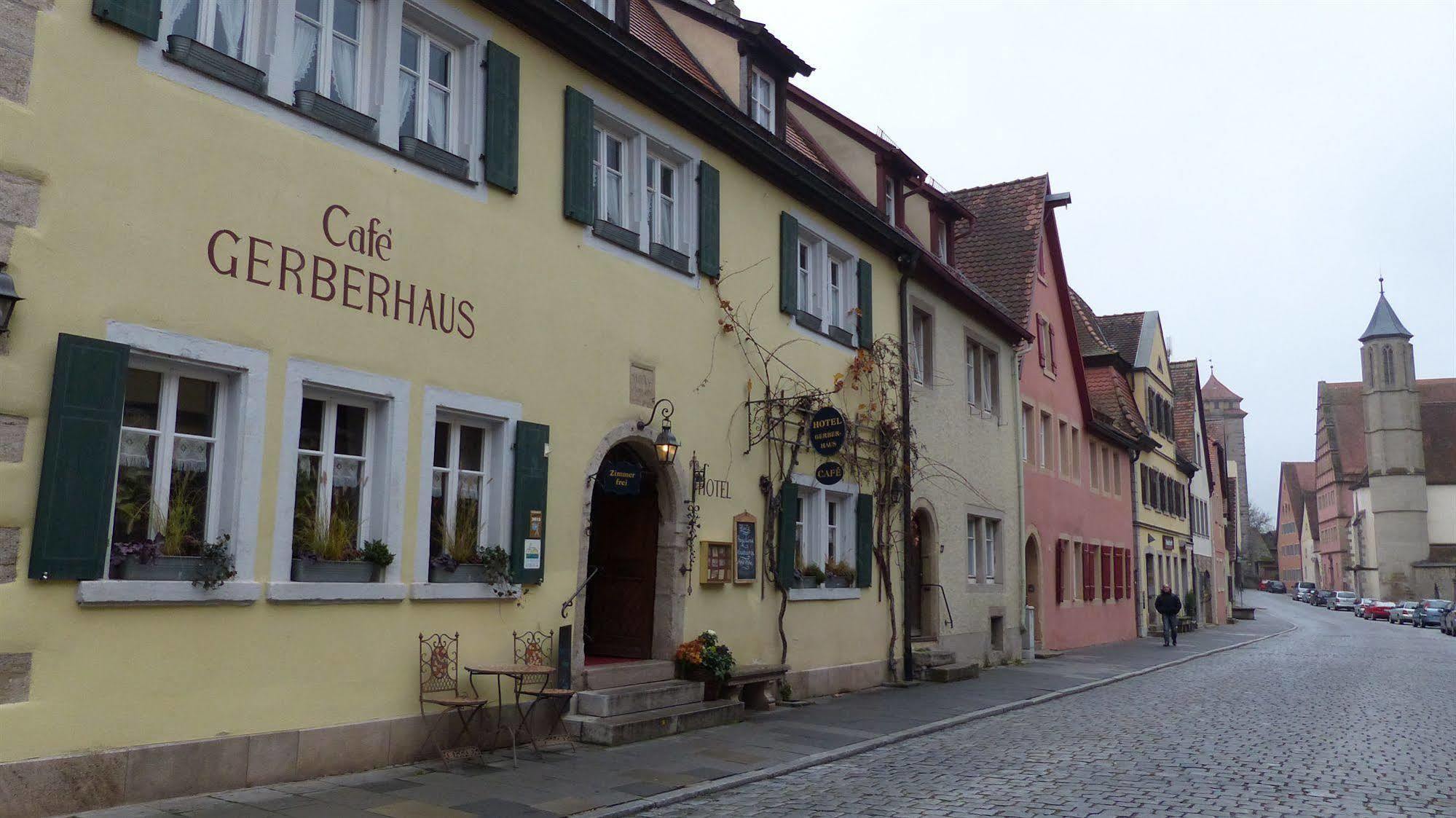 Hotel Gerberhaus Rothenburg ob der Tauber Exterior foto